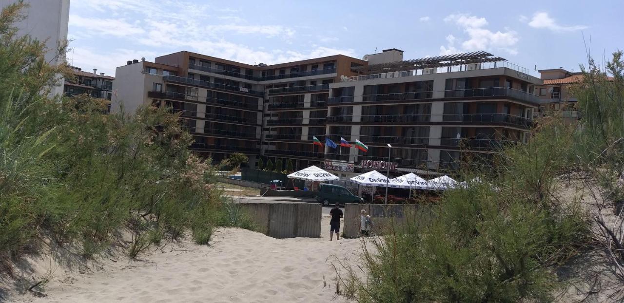 Поморие Главен Плаж Комплекс Pomorie Eksteriør bilde